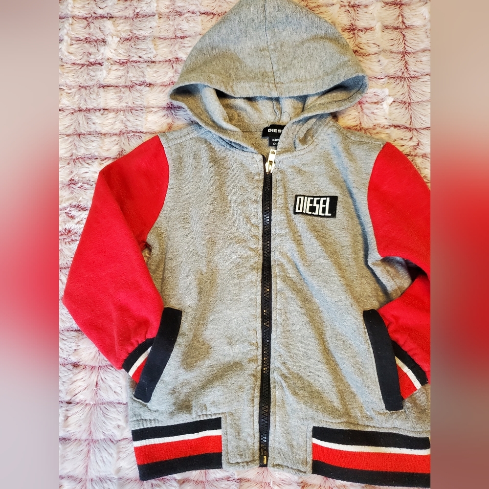 Diesel zip up hoodie